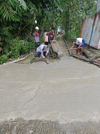 PEMBANGUNAN JALAN LINGKUNGAN DI NGRINGIN